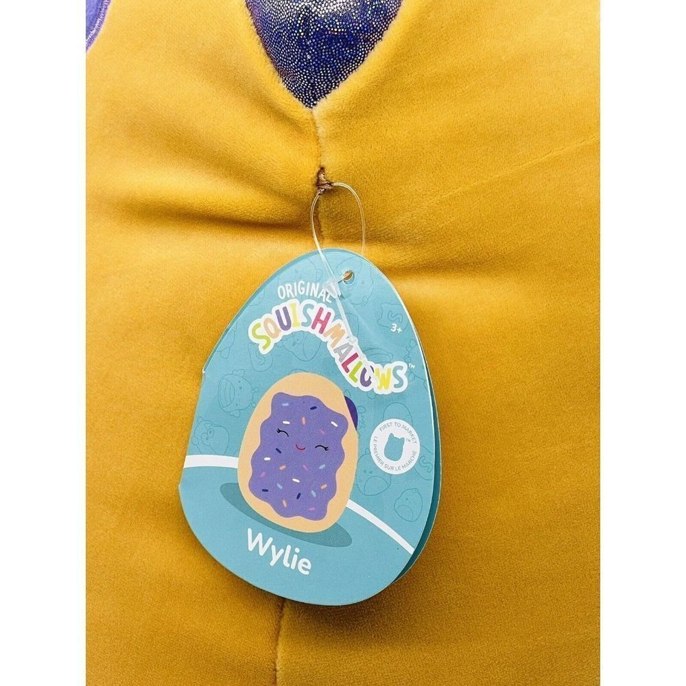 NWT Squishmallows Wylie The Great Toaster Pastry 18" Plush - Picture 7 of 7